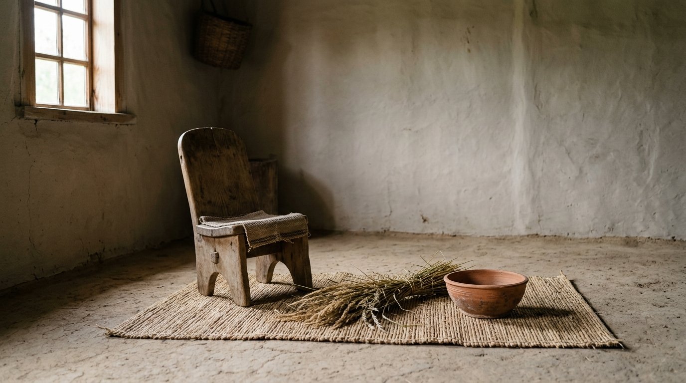 The Tradition of Making Shaman Chairs and Woven Mats: A Ritual Craft Guide - Image 1