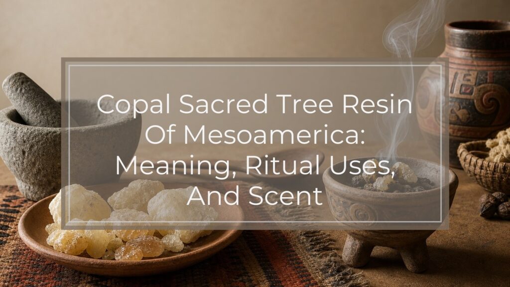 Copal Sacred Tree Resin of Mesoamerica: Meaning, Ritual Uses, and Scent ...