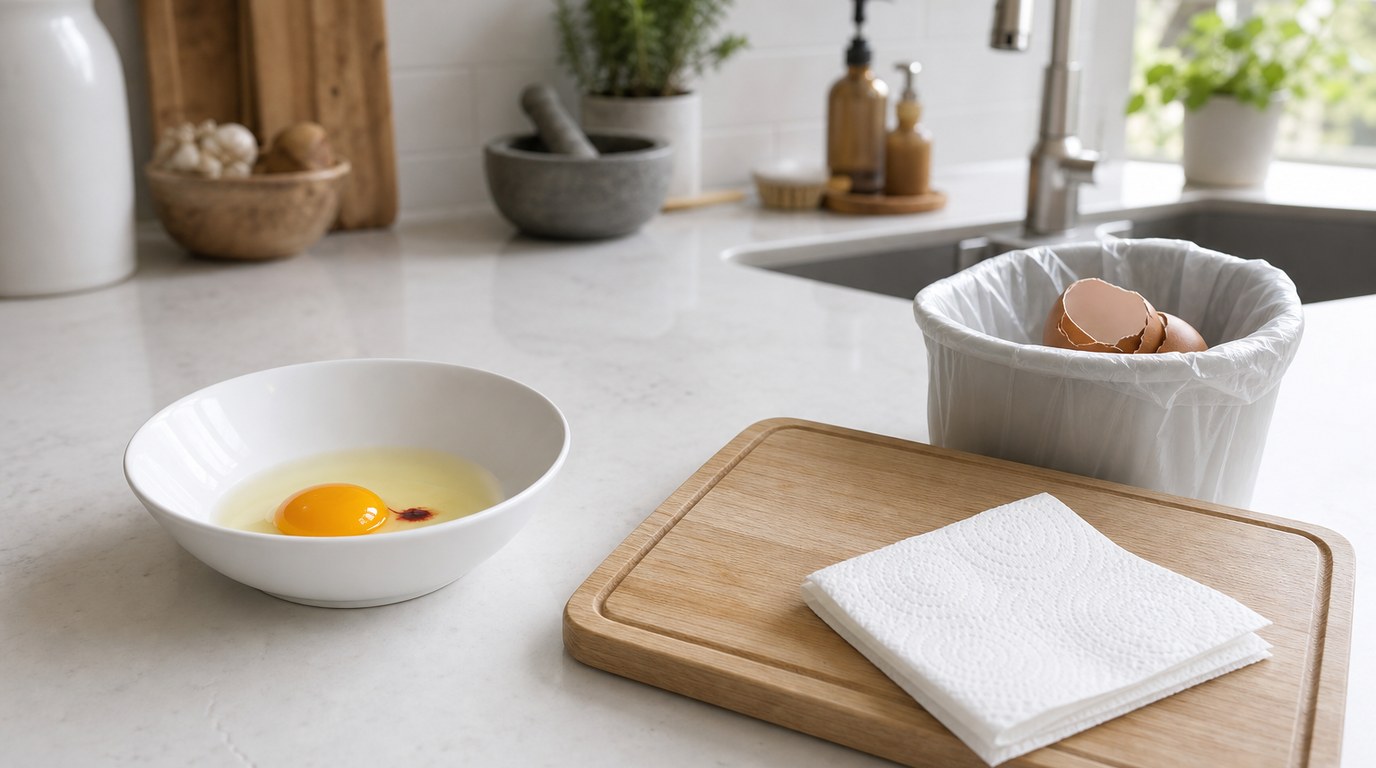 Cracking a Bloody Egg: Easy Techniques for Clean, Safe Cooking - Image 1