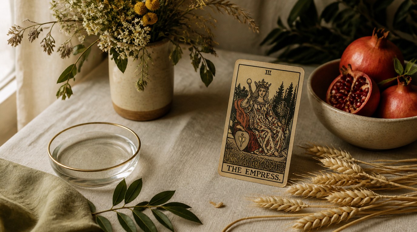 Spring Tarot Archetype Empress: Meaning, Symbolism, and Seasonal Reflection - Image 1